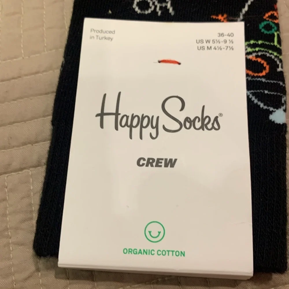 NWT Happy Socks Christmas Socks Size 4.4-7.5